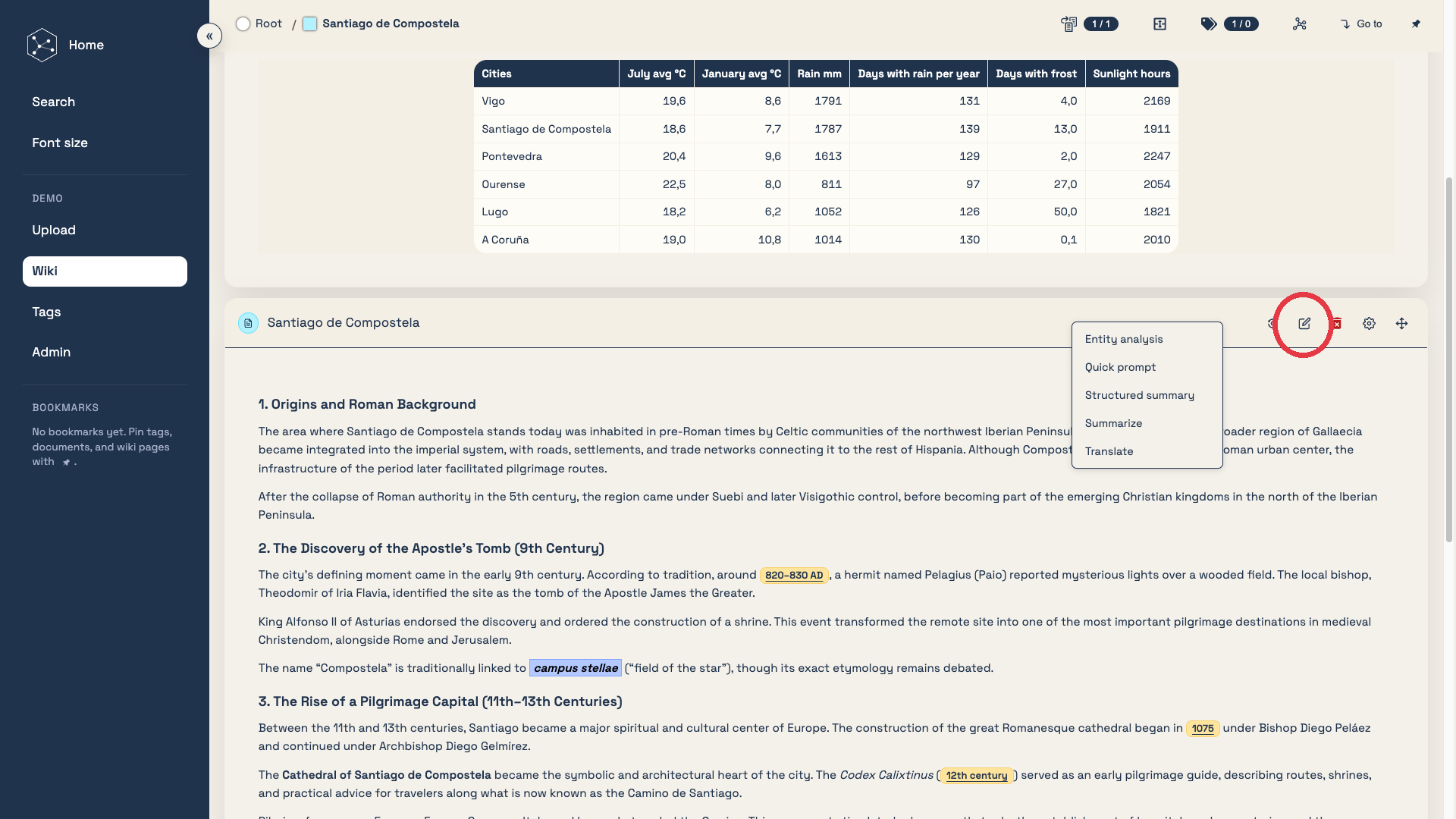 AI tools for Markdown cells AI tools for Markdown cells